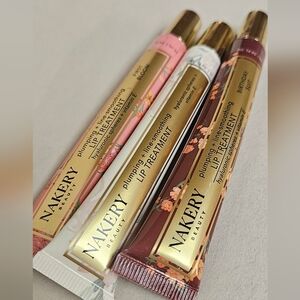 Nakery Lip Treatment Bundle - Clear, Birthday Suit, First Bloom